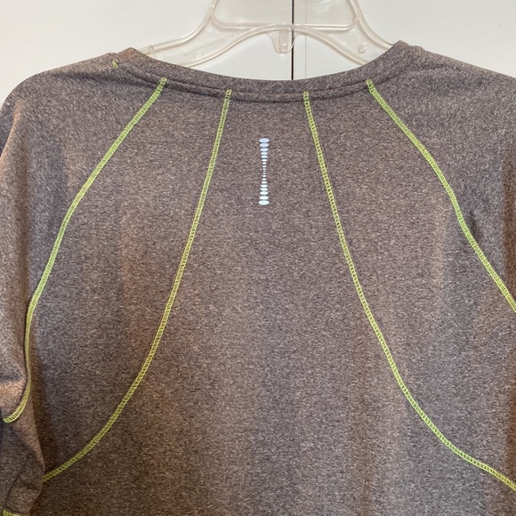 RBX Performance Long Sleeve Layering Shirt -‎ Large - Gray and Neon - EUC - Picture 6 of 7